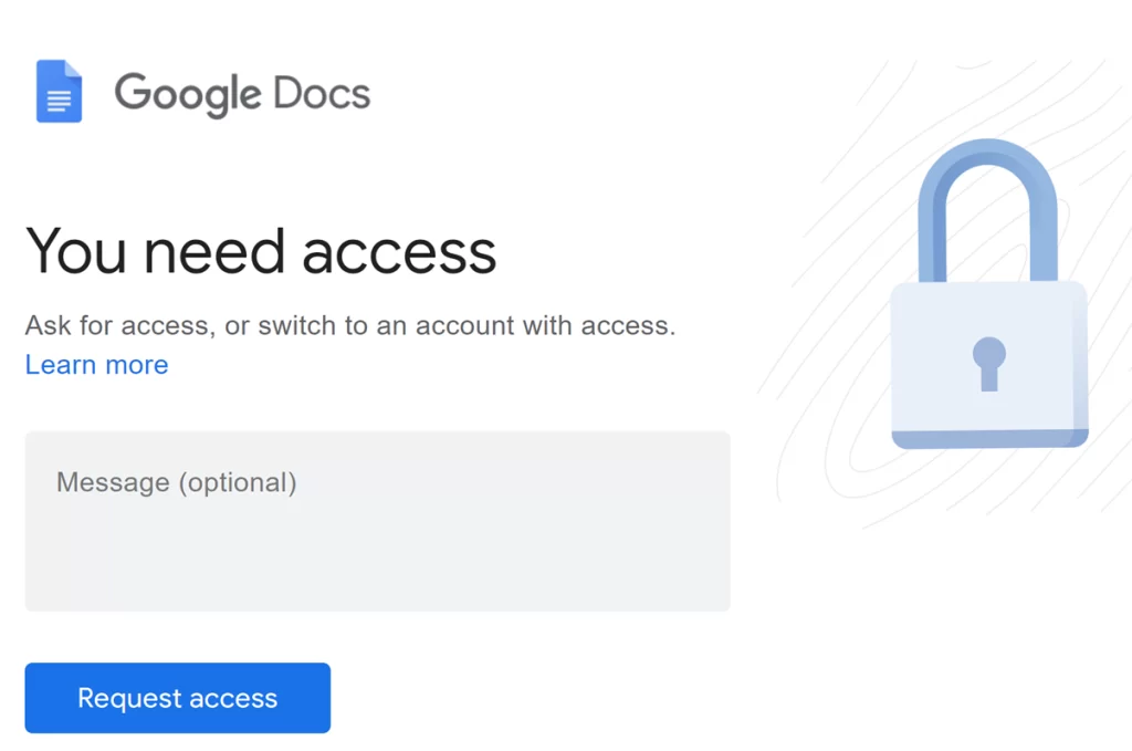 Access Google Docs