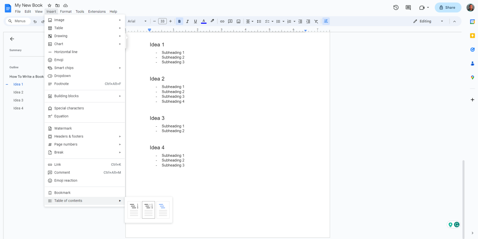 9 Easy Steps On How to Write a Book On Google Docs Comprehensive Guide